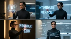 synonyms for threaten
